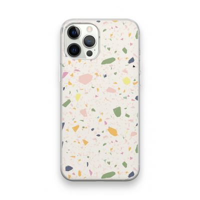 Terrazzo N°21: iPhone 12 Pro Transparant Hoesje