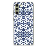 Samsung Galaxy S21FE | TPU Case | Flower Blue