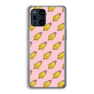 Waterijsjes: Oppo Find X3 Pro Transparant Hoesje