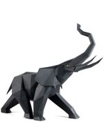 Lladró sculpture en porcelaine Elephant - Noir