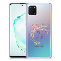 Samsung Galaxy Note 10 Lite Telefoonhoesje met Naam Boho Text - thumbnail