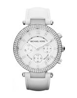 Horlogeband Michael Kors MK2277 Leder Wit
