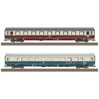 TRIX H0 23143 H0 set van 2 personenrijtuigen Fern Express FD 1980 Königsee van de DB Set 2