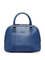 Gucci Pre-Owned sac à bandoulière Microguccissima Dome médium - Bleu - thumbnail