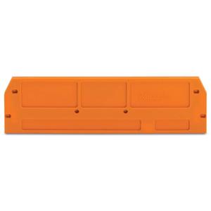 WAGO 280-373 Afsluit- en scheidingsplaat Oranje 100 stuk(s)