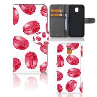 Samsung Galaxy J5 2017 | Book Cover | Pink Macarons