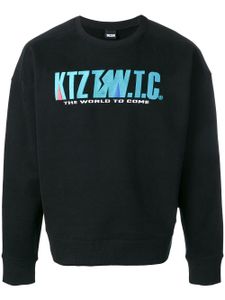 KTZ sweat à logo brodé - Noir