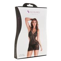 Ondergoed Set S Pleasures Zwart (Één maat)
