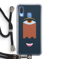 Mono M: Samsung Galaxy A40 Transparant Hoesje met koord