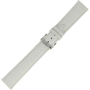 Morellato Horlogebandje Bolle Alligator Wit 22mm