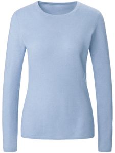 Trui 100% kasjmier ronde hals Van include blauw