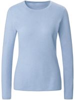 Trui 100% kasjmier ronde hals Van include blauw - thumbnail