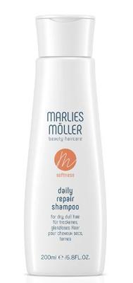 Marlies Möller Softness Daily Repair Shampoo 200 ml | Voor Shampoo Zonder Siliconen