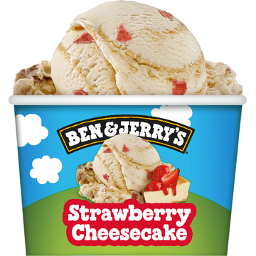 Ben & Jerry&apos;s IJs Strawberry Cheesecake 100 ml bij Jumbo