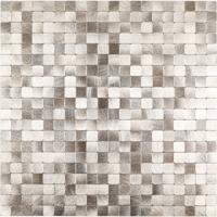 Zelfklevend Aluminium Mozaïek Tegel Licht Goud