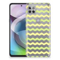 Motorola Moto G 5G | TPU bumper | Waves Yellow