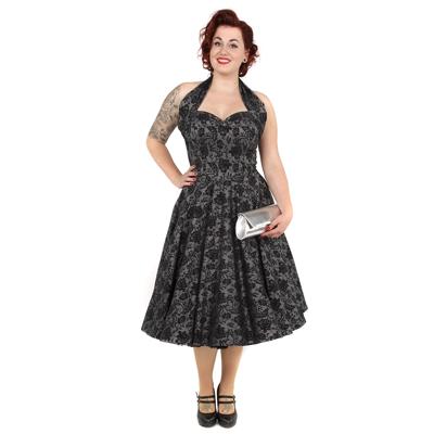 Silver Lace Dress-34 (NL)/ 8 (UK) | 47% korting