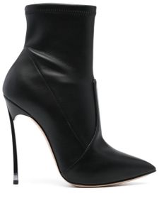 Casadei bottines Blade 130 mm en cuir - Noir