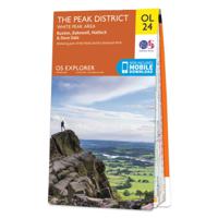 Wandelkaart - Topografische kaart OL24 OS Explorer Map The Peak District - White Peak Area | Ordnance Survey - thumbnail