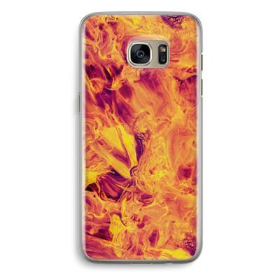 Eternal Fire: Samsung Galaxy S7 Edge Transparant Hoesje
