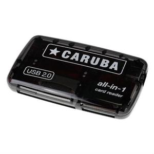 Caruba D43036 geheugenkaartlezer USB 2.0 Zwart