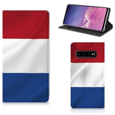 Samsung Galaxy S10 | Standcase | Nederlandse Vlag