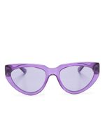 Karl Lagerfeld lunettes de soleil à monture papillon - Violet