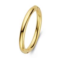 14k Gouden Bangle met Scharnier - Ronde Buis 8 mm, Diameter 60 mm