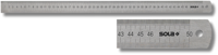 Sola stalen lineaal 300x30x1mm rvs lsb300, dubbelzijdige maatverdeling mm/cm - 56104201 - 56104201
