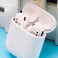 Metalen stofdichte sticker voor Apple luchtpods 2 (draadloos opladen) (zilver)