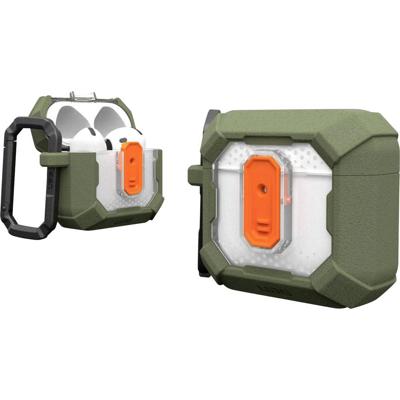 Urban Armor Gear Plasma Koptelefoon tas Geschikt voor (koptelefoon): In Ear koptelefoon Vaal olijf-bruin, Transparant