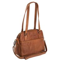 Chesterfield Schoudertas / Shopper Bilbao Cognac Chesterfield Schoudertas / Shopper Bilbao Cognac