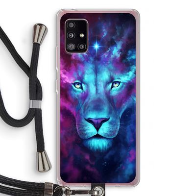 Firstborn: Samsung Galaxy A51 5G Transparant Hoesje met koord