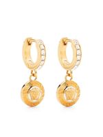 Versace boucles d'oreilles à logo Medusa