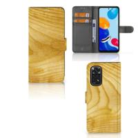 Xiaomi Redmi Note 11/11S | Book Style Case | Licht Hout
