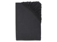 LIVARNO Jersey hoeslaken 90-100 x 200 cm (Antraciet)