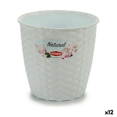 Grondlegger Stefanplast Wit Plastic 14 x 13 x 14 cm (12 Stuks)