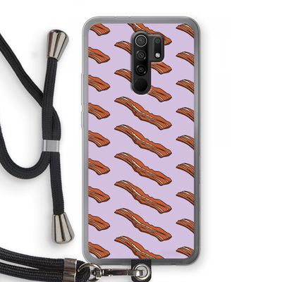 Bacon to my eggs #2: Xiaomi Redmi 9 Transparant Hoesje met koord