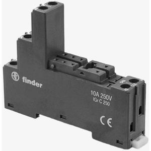 Finder 95.05.0 Relaissocket Geschikt voor serie: Finder serie 40, Finder serie 41, Finder serie 44 Tray 10 stuk(s)