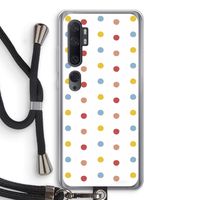 Bollen: Xiaomi Mi Note 10 Pro Transparant Hoesje met koord