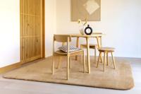 Ferreira de Sa - Curve Honey Brown - 170x240 cm Vloerkleed