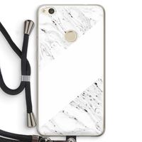 Biggest stripe: Huawei Ascend P8 Lite (2017) Transparant Hoesje met koord