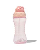 HEMA Drinkfles Met Rietje 300 Ml - Roze (roze)
