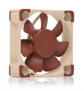 Noctua NF A4x10 PWM Computer behuizing Ventilator 4 cm Beige, Rood