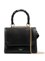Lancel sac en cuir à patch logo - Noir