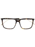 Gucci Eyewear lunettes de vue à monture carrée - Marron