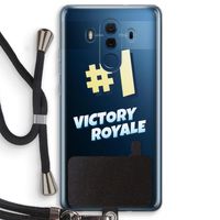 Victory Royale: Huawei Mate 10 Pro Transparant Hoesje met koord