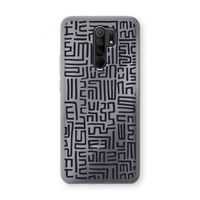 Moroccan Print: Xiaomi Redmi 9 Transparant Hoesje