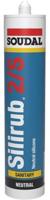 Soudal silirub 2s | sanitairkit | zilvergrijs | 300 ml - 109034
