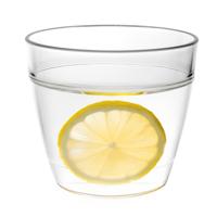 MPDrink Waterglas stapelbaar - SAN kunststof - 24 cl - onbreekbaar - herbruikbaar - waterglazen